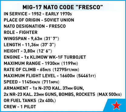 Mig-17 Fresco Plane