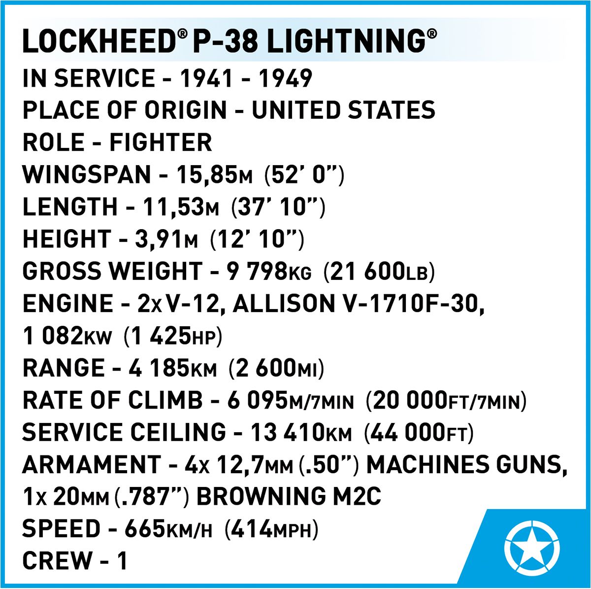 Lockheed P-38 Lightning