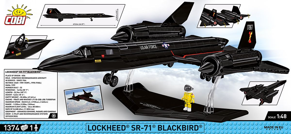 Lockheed® SR-71® Blackbird® Aircraft