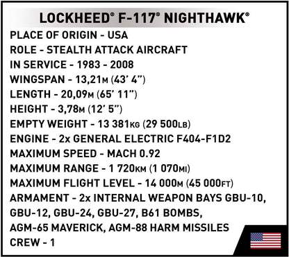 F117 Nighthawk